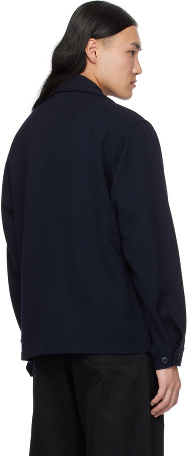 Яке BEAMS BEAMS PLUS Wool Kersey Military Shirt Jacket Тъмно синьо | 38180588791, 2