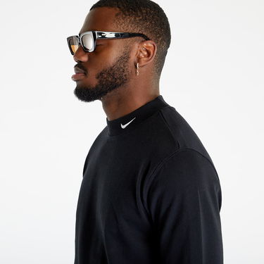 Тениска Nike Life Mock Neck Shirt Черно | DX5868-010, 2