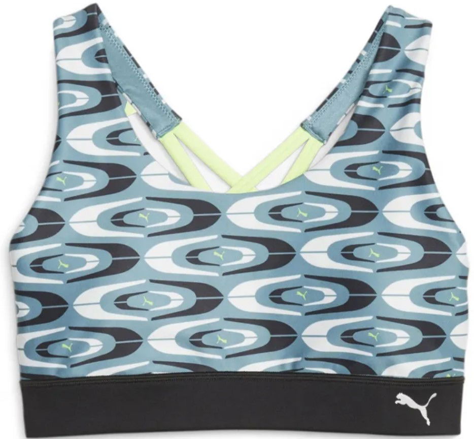 Сутиен Puma Puma Retro Glam Strappy Sports Bra Синьо | 523892-48, 0