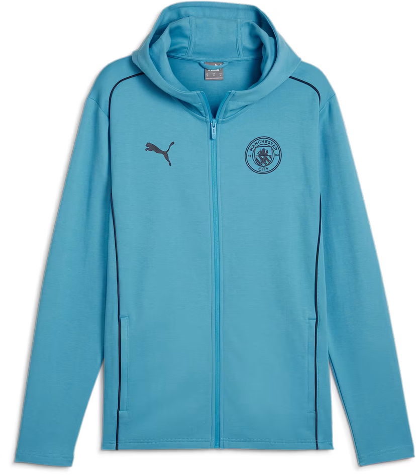 Яке Puma MCFC Casuals Hooded Jkt Тюркоазено | 777565-31