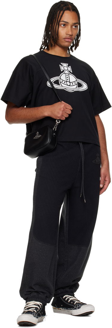 Тениска Vivienne Westwood Vivienne Westwood Paris Orb Box T-shirt Черно | 3G01004E-J001M-, 3