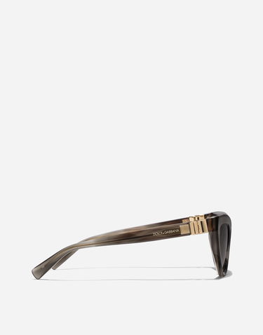 Слънчеви очила Dolce & Gabbana Dolce & Gabbana DG Hinge Cat-Eye Sunglasses Сиво | VG4497VP93B9V000, 3