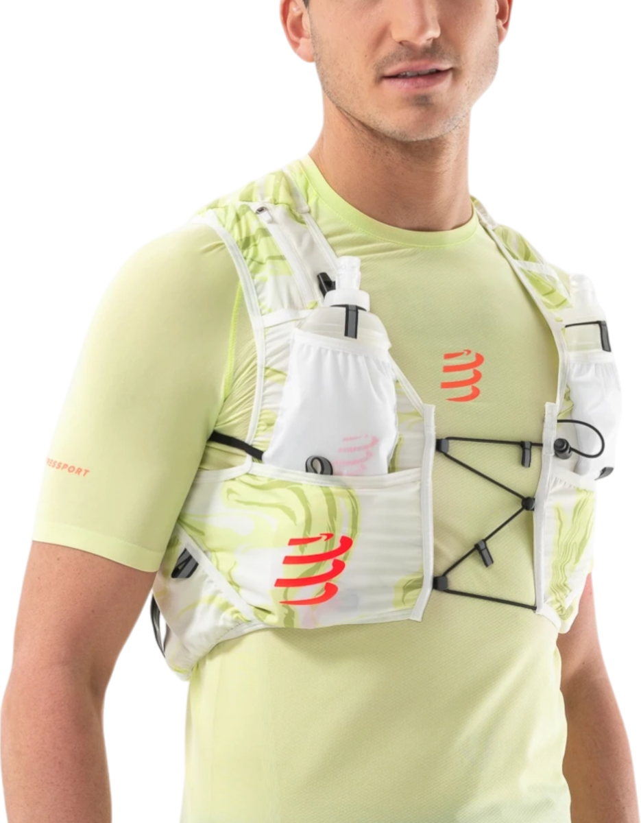 Раница Compressport Ultrun Evo 10 Hydration Vest Бяло | xbpu6060-xbpu6060062, 0