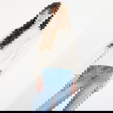 Пуловер CALVIN KLEIN Sweater Calvin Klein Jeans Long Sleeve Smooth Бяло | LV047E304G YAS, 0