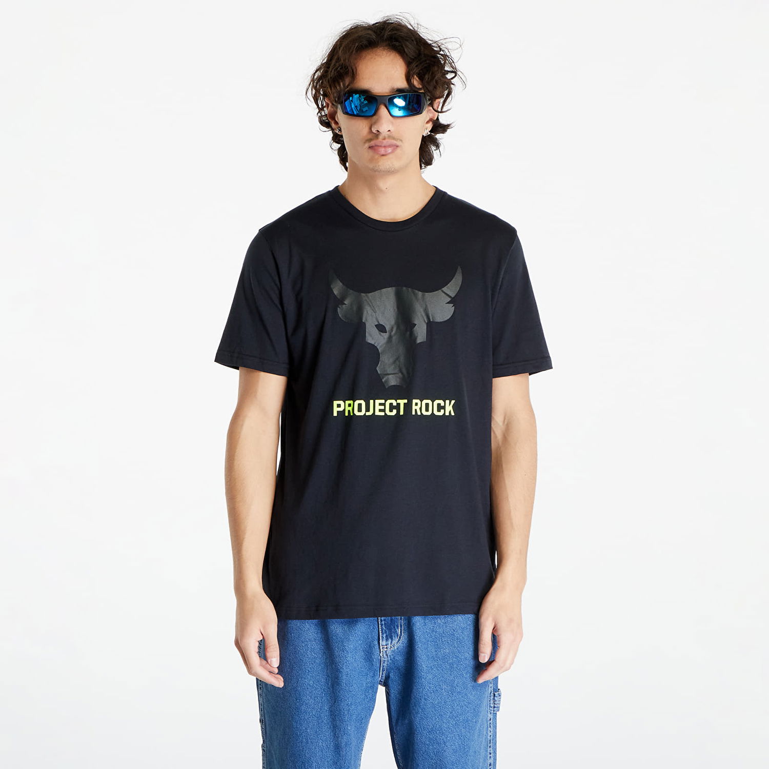 Тениска Under Armour Project Rock Brahma Bull Short Sleeve Tee Черно | 1380520-001, 0