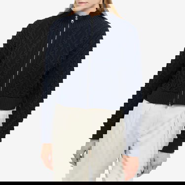 Пуловер Samsoe Samsoe Samsøe Samsøe Nikole Zip Cardigan Тъмно синьо | F23100016-194011TCX, 2
