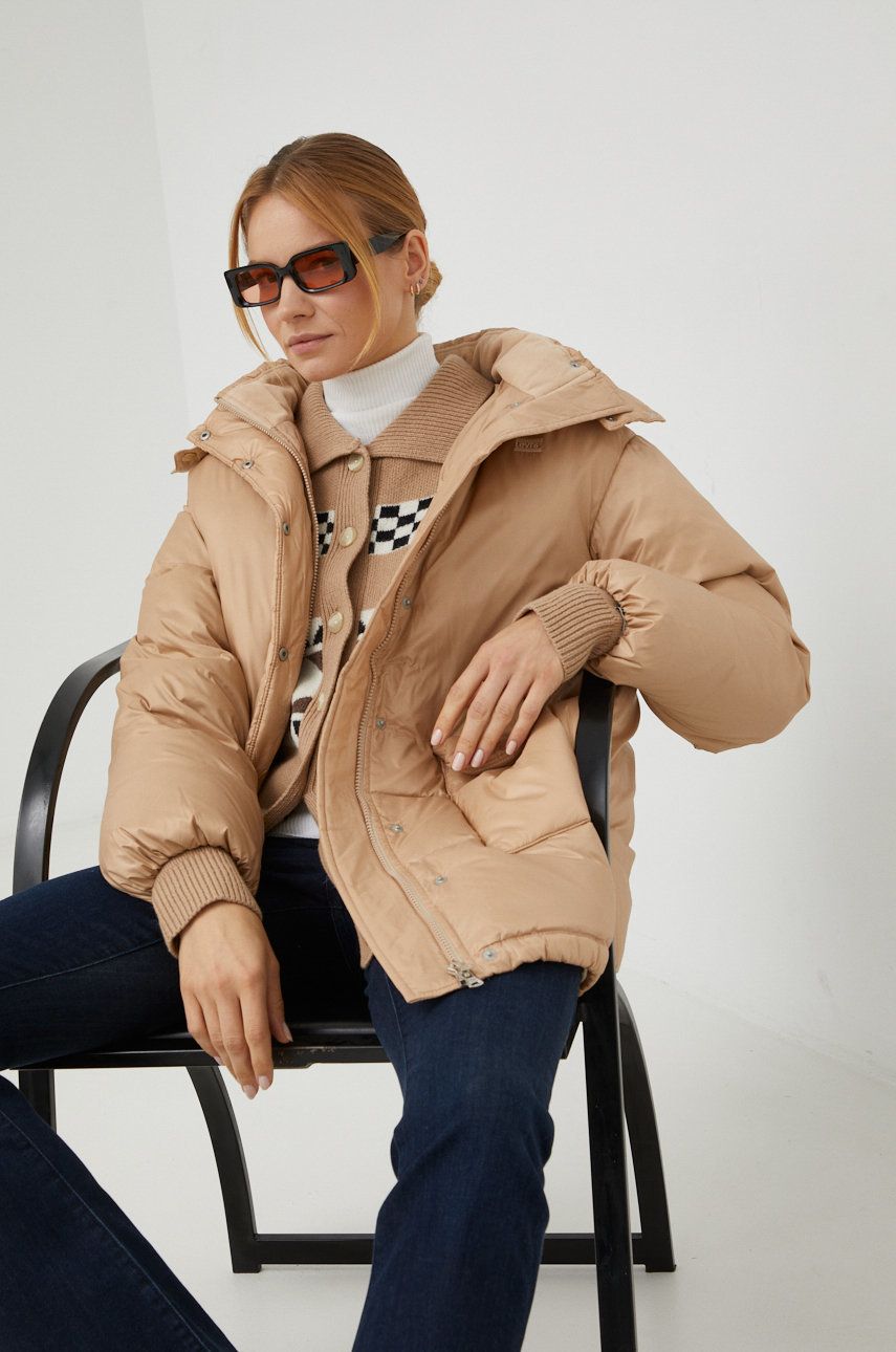 Пухо яке Levi's ® Puffer Jacket Бежово | A3254.0002, 0
