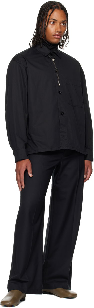Риза LEMAIRE Lemaire Pyjama Shirt Черно | SH1198 LF1207, 3