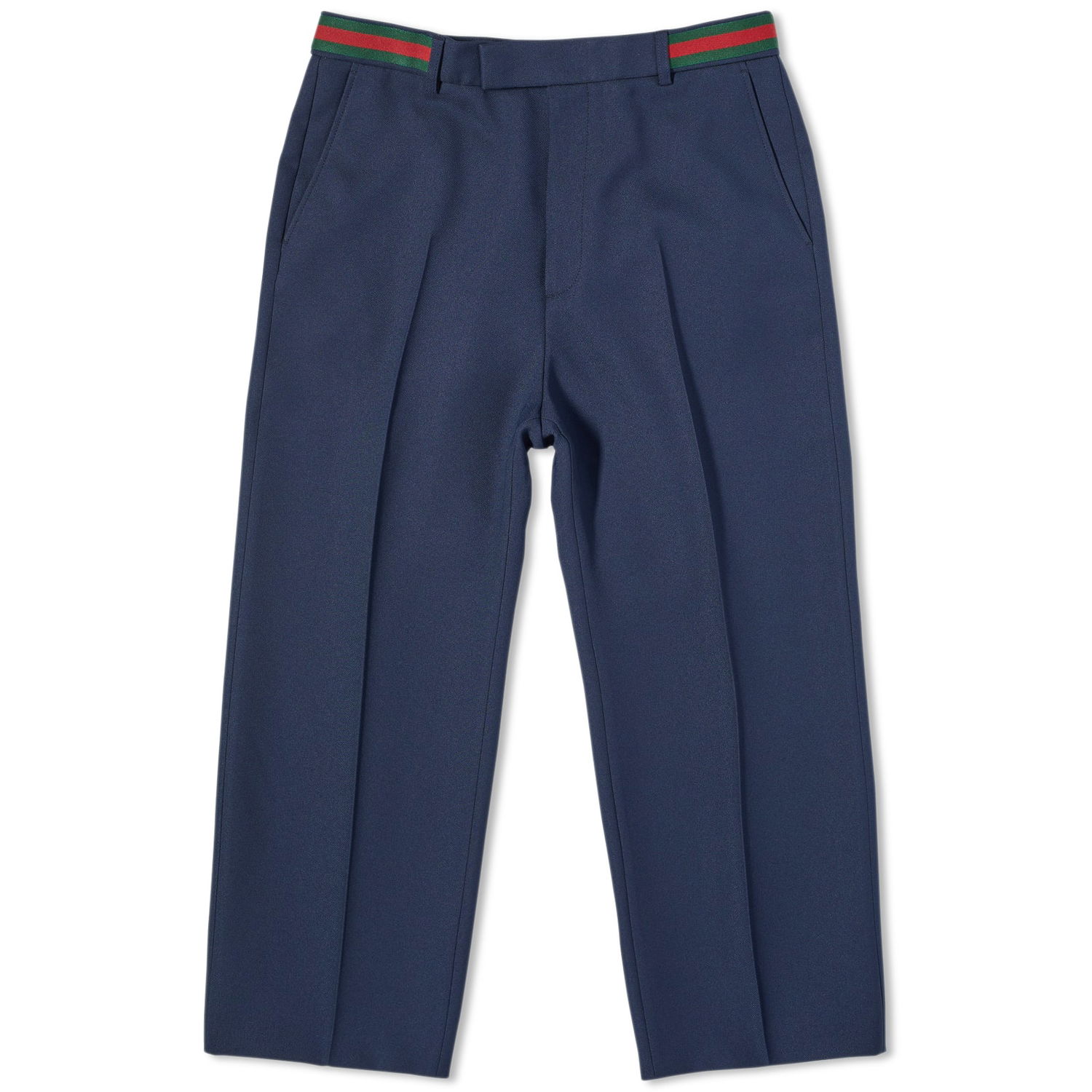 Панталони Gucci Tape Waistband Trouser Dark Navy Тъмно синьо | 751788-Z798C-4255, 0