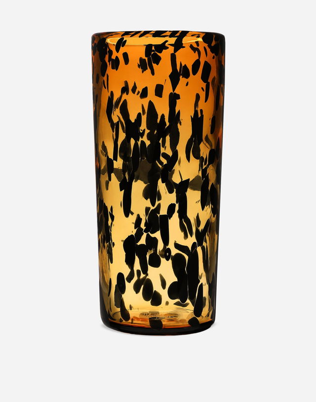 Dolce & Gabbana Cylindrical Murano Glass Vase Large