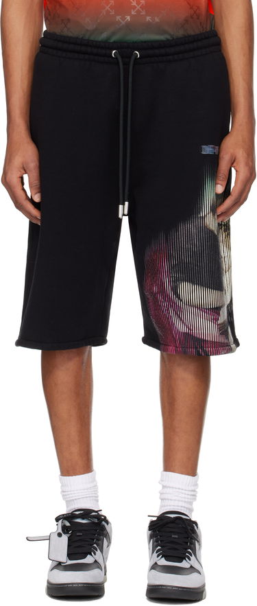 Къси панталони Off-White S. Matthew Skate Shorts Черно | OMCI013S25FLE0071084, 0