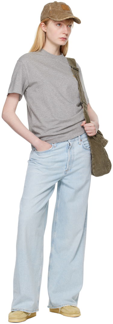 Тениска Carhartt WIP Gray Chase T-Shirt Сиво | I033045 00MXX, 3
