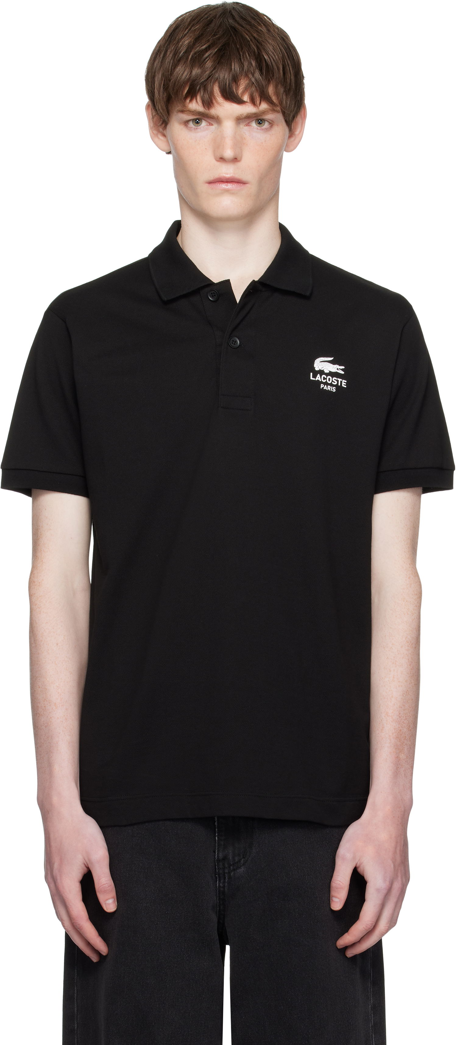 Поло тениска Lacoste Classic Fit Signature L.12.12 Polo Черно | PH2723_031, 0