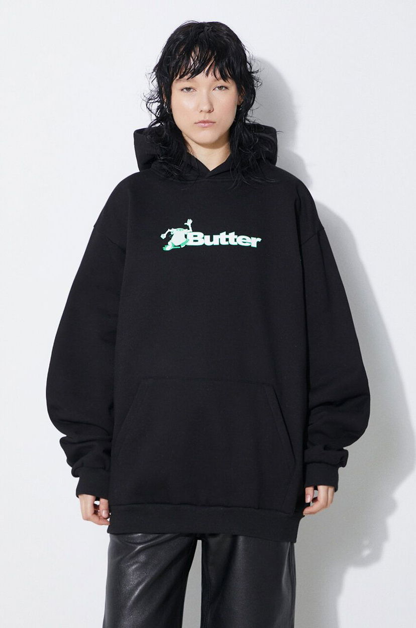 Суитчър Butter Goods Hoodie With Print Черно | BGQ1241803