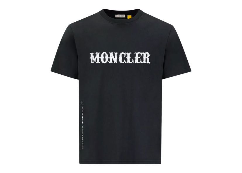 Тениска Moncler Hiroshi Fujiwara x Fragment Logo T-Shirt Черно | H209U8C00001M2350999