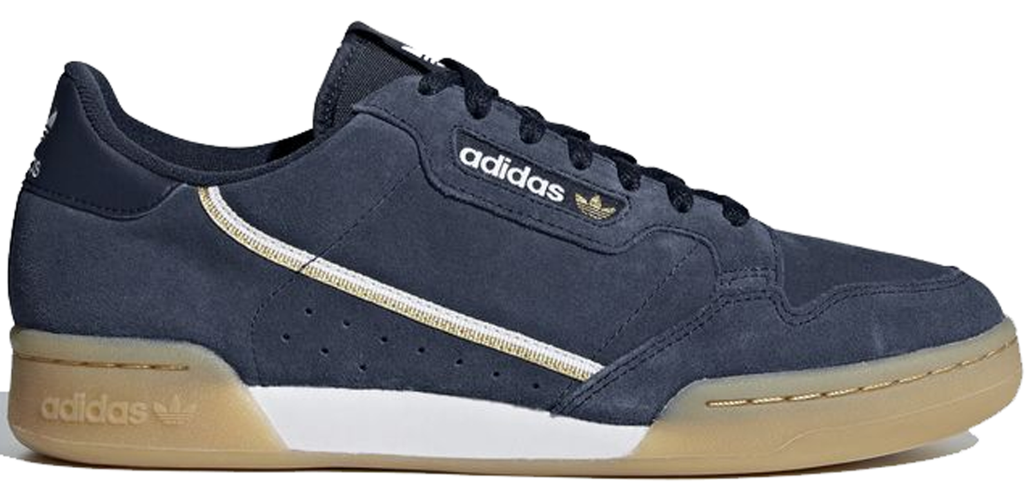 Кецове и обувки adidas Originals Continental 80 Collegiate Navy Gum Тъмно синьо | CG6537, 0