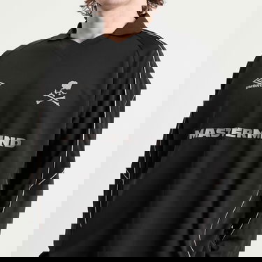 Фланелка Mastermind WORLD MASTERMIND WORLD x Umbro Long Sleeve Game Shirt, Size Large Черно | MW25C14-TS228-1, 5