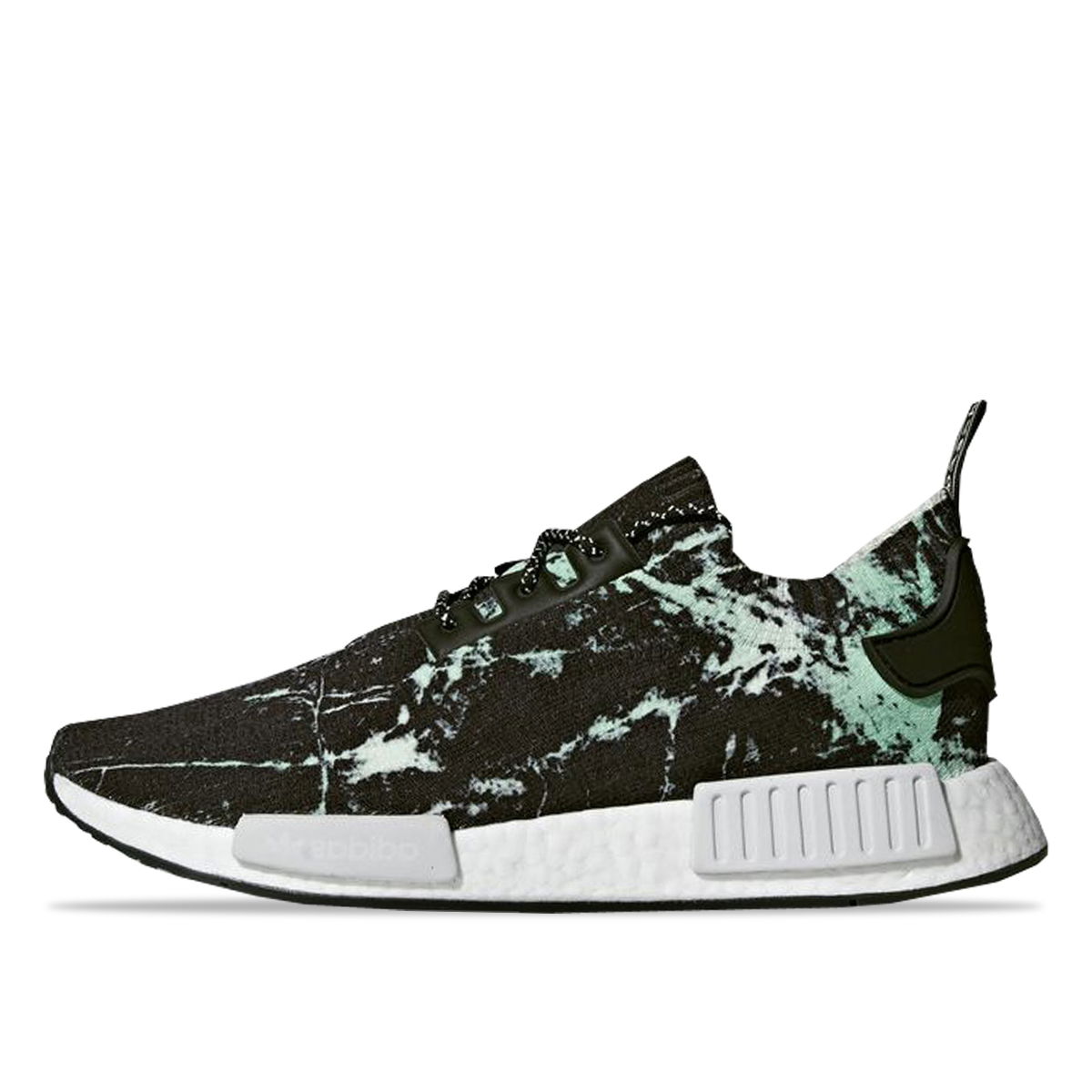 Кецове и обувки adidas Originals NMD R1 Marble Aero Green Черно | BB7996, 1