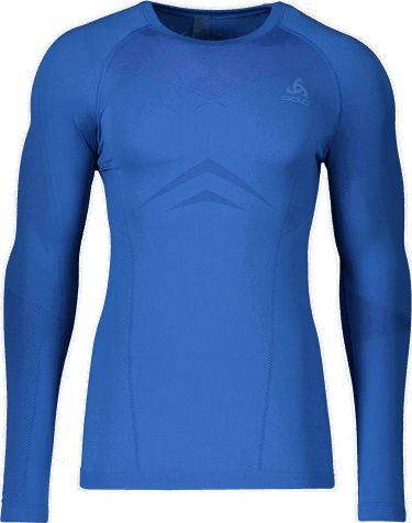 Бельо и чорапи Odlo Odlo Performance Warm Underwear Shirt Синьо | 197462-27900, 0