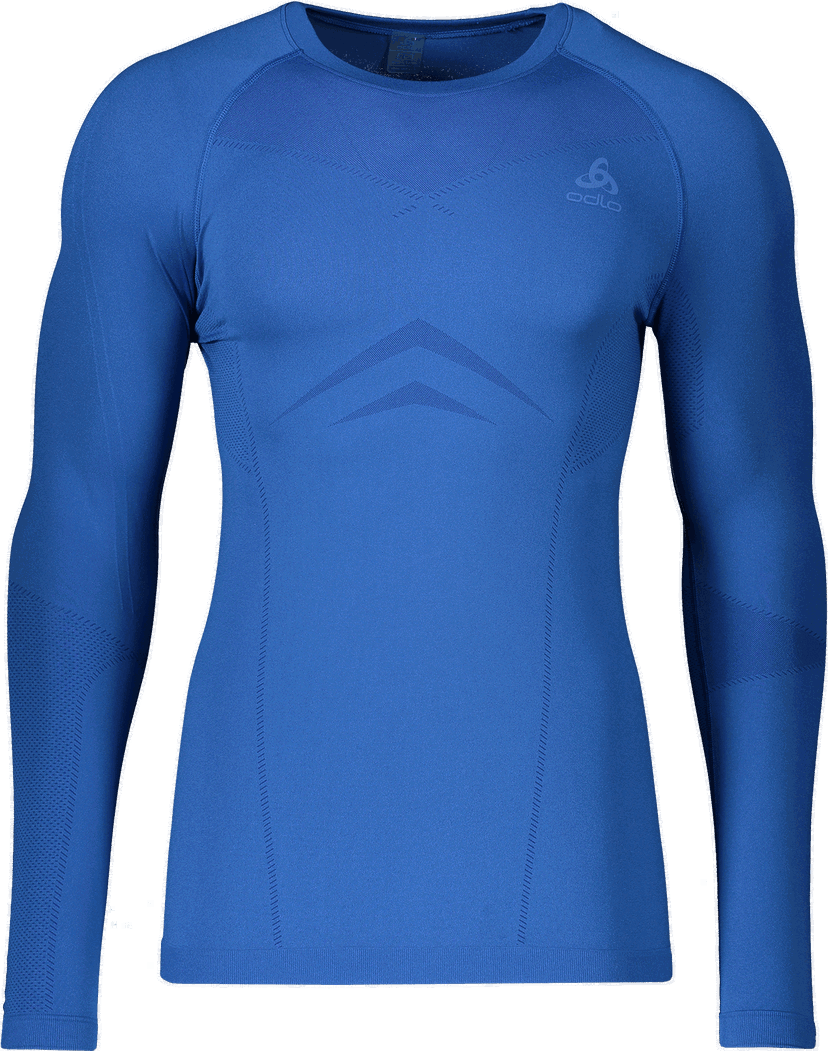 Бельо и чорапи Odlo Odlo Performance Warm Underwear Shirt Синьо | 197462-27900