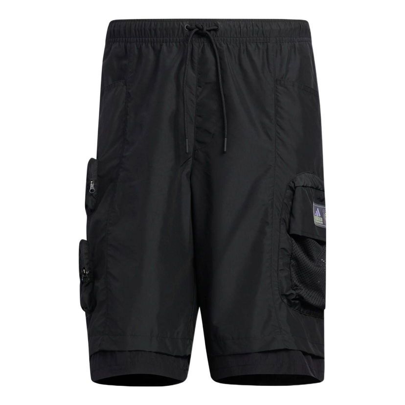 Къси панталони adidas Originals Sports Cargo Shorts with Pockets Черно | HE7436
