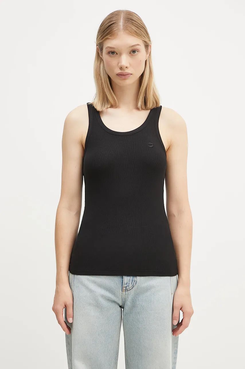 Потник Coperni Rib Logo Tank Top Черно | COPJS12F5006, 0