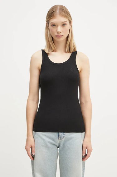 Потник Coperni Rib Logo Tank Top Черно | COPJS12F5006, 0