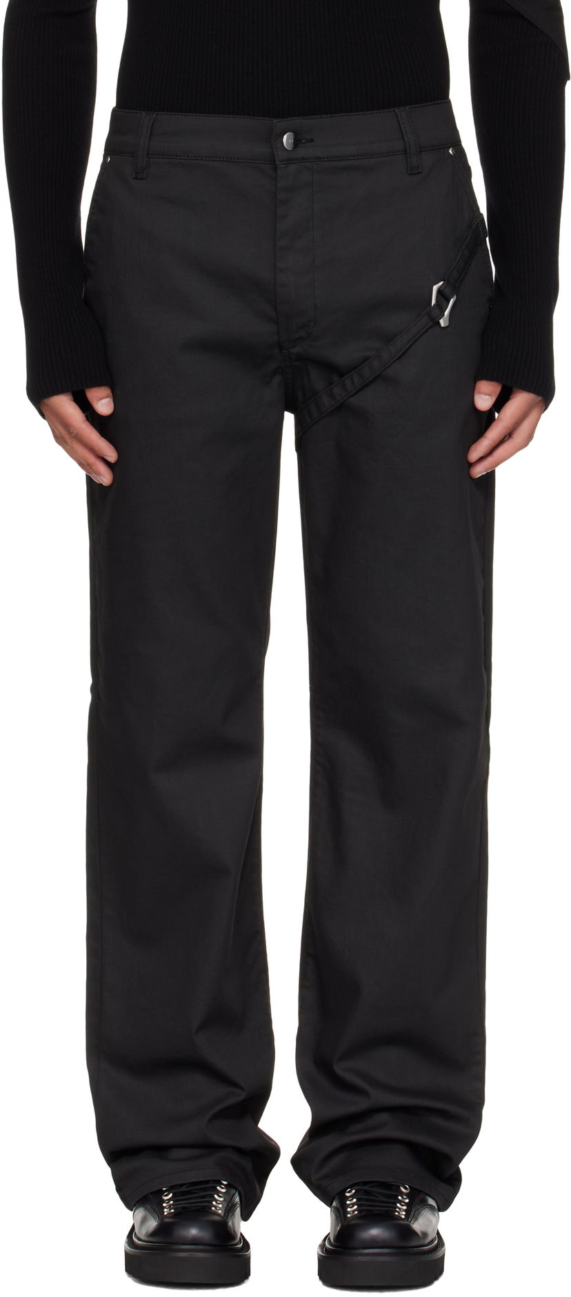 Панталони HELIOT EMIL Heliot Emil Transmittance Tactical Trousers Черно | AW25_M_10_209_BLK01