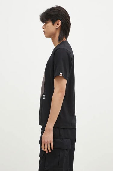 Тениска BAPE APE HEAD T-shirt With Print Черно | 2K80110002, 1