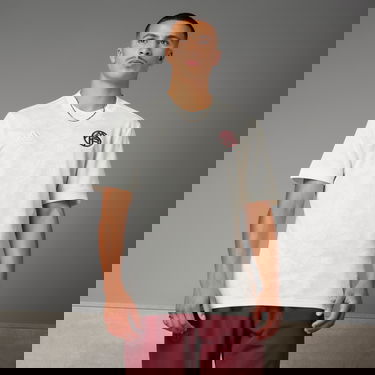 Фланелка adidas Originals FC Bayern Lifestyler Бяло | HR3726, 1