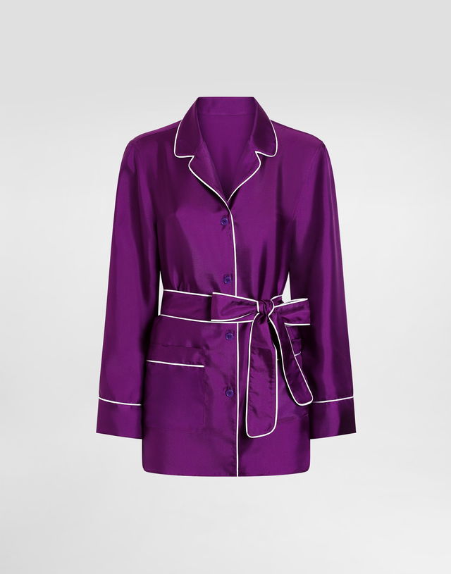Dolce & Gabbana Silk Twill Vanity Shirt
