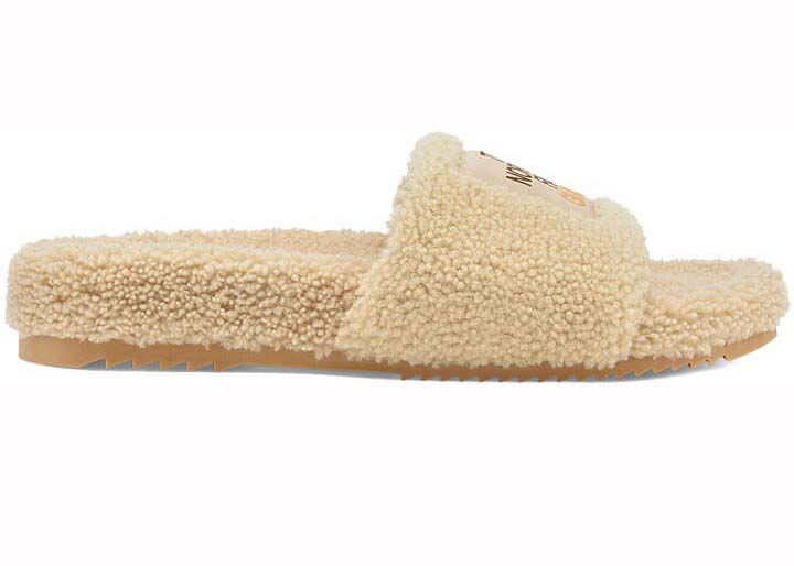 Кецове и обувки Gucci The North Face x Merino Wool Slides Beige Бежово | 679907 DEB00 9556, 0