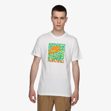 Тениска Nike Graphic Print T-Shirt Бяло | FB9815-100, 4