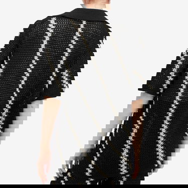 Пуловер Samsoe Samsoe Samsøe Samsøe Saisha Knitted Polo Shirt Черно | F24200030-CLR001600, 3