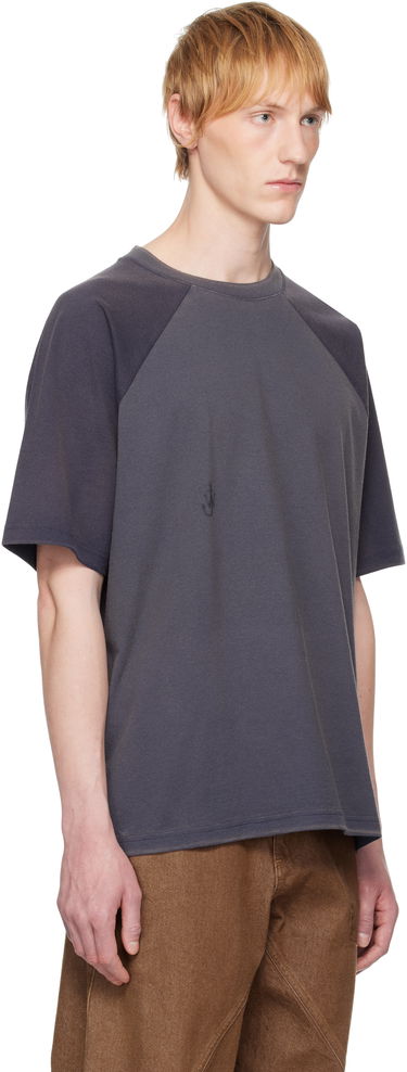 Тениска JW Anderson JW Anderson Garment Dye Oversized T-Shirt Сиво | JT0289-PG1800, 1