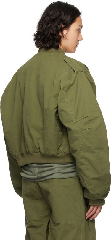 Яке бомбър Entire Studios Entire Studios A-4 Bomber Jacket Зелено | ESU-S25-1008-AR, 2
