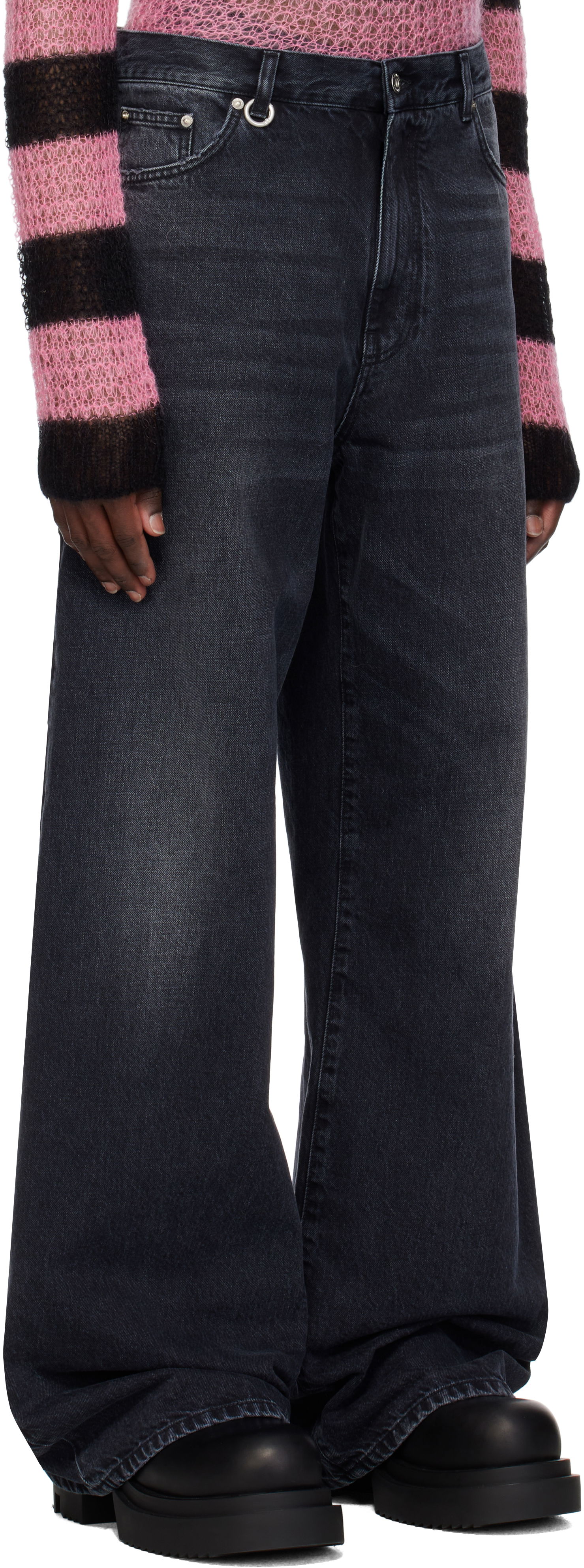 Дънки We11done We11done Oversized Jeans Черно | WD-DP0-25-397-M-BK, 1