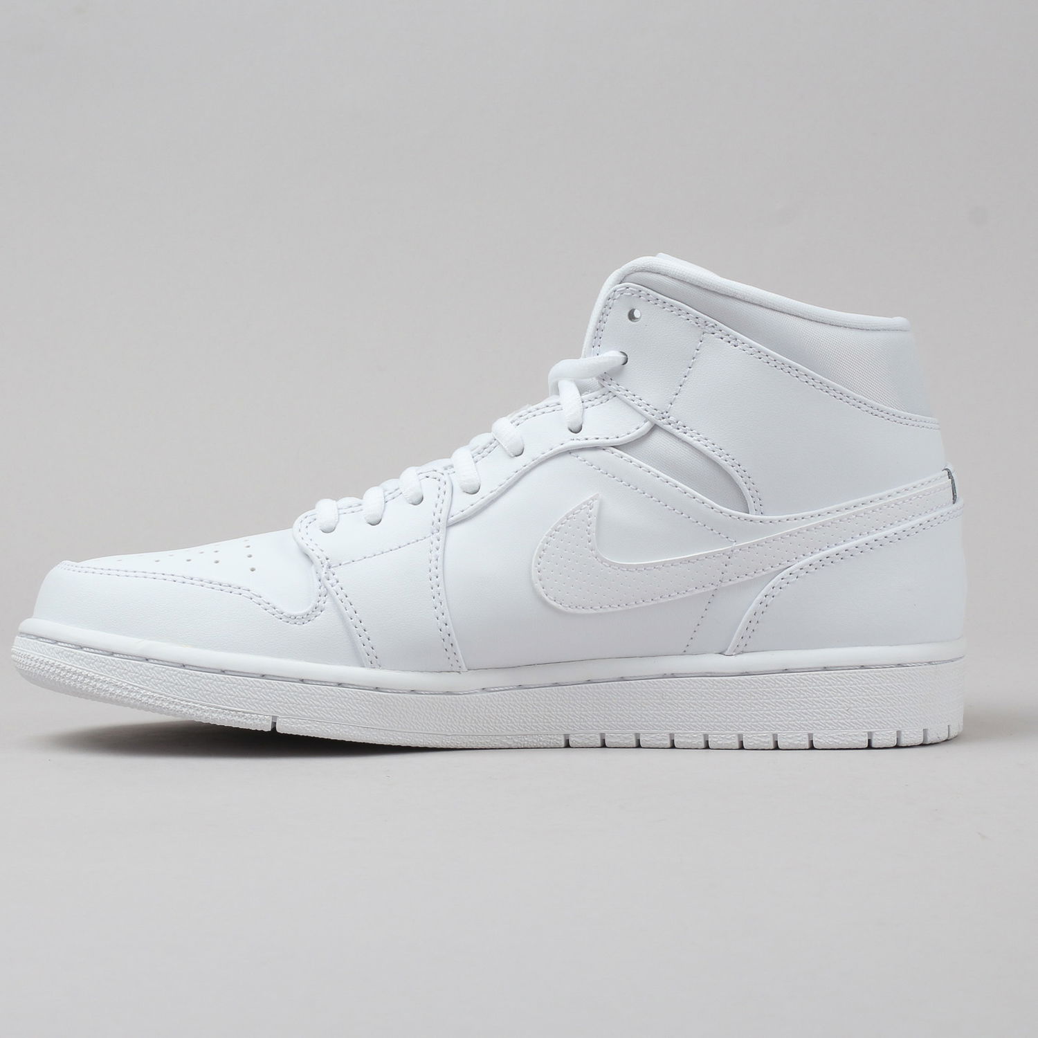 Кецове и обувки Jordan Air Jordan 1 Retro Mid ''White'' Бяло | 554724-110, 0