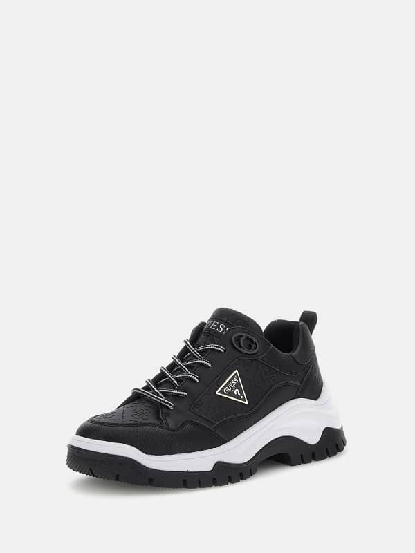 Облекло GUESS Zaylin 4G Logo Running Shoes Черно | FLJZAYFAL12, 0