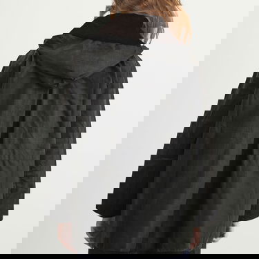 Палта Barbour Barbour x GANNI Hooded Wax Coat in Classic Tartan Зелено | LWX1528TN11, 3