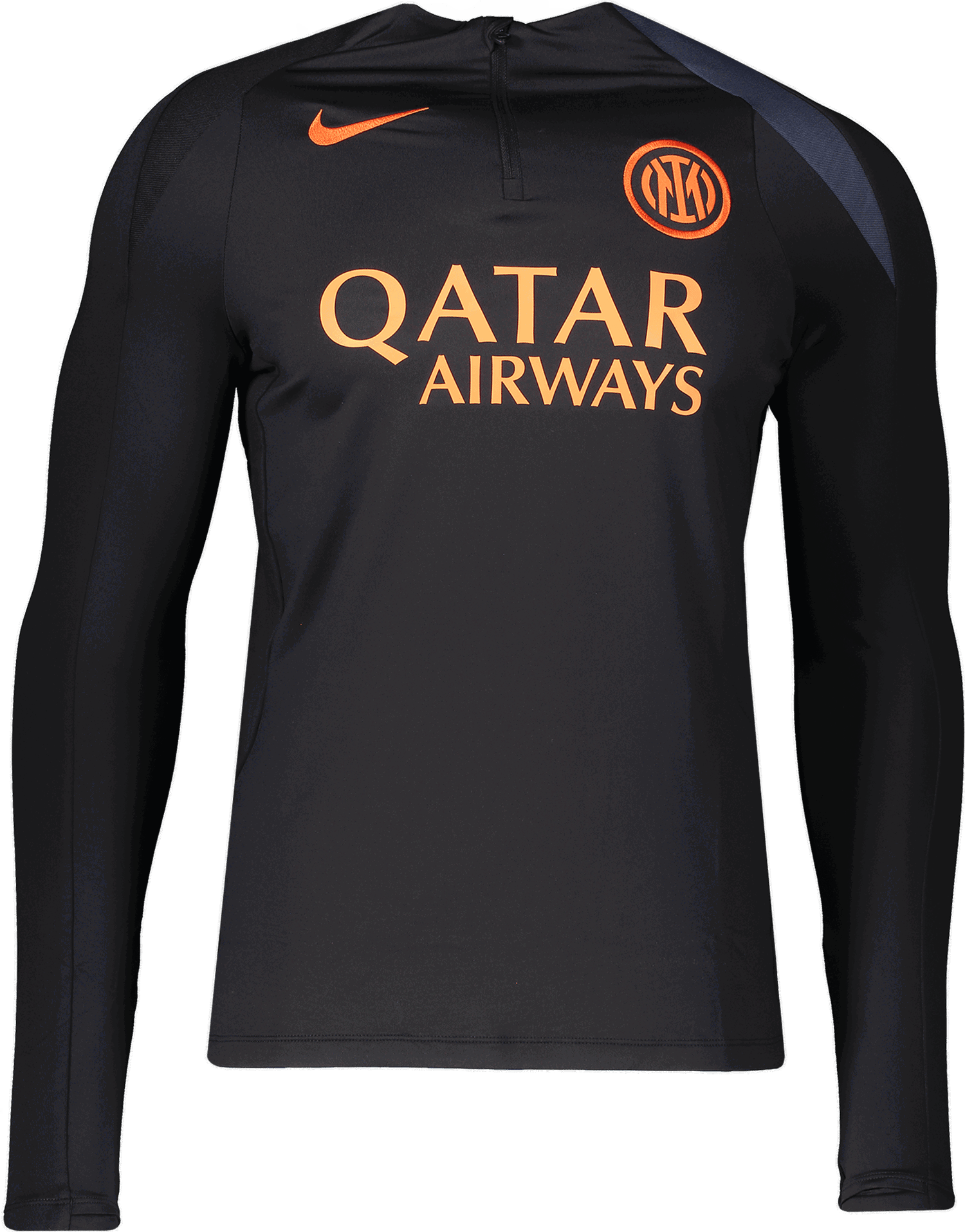 Фланелка Nike Inter Milan Total 90 Strike Dri-FIT Soccer Knit Drill Top Черно | hv8618-010, 1