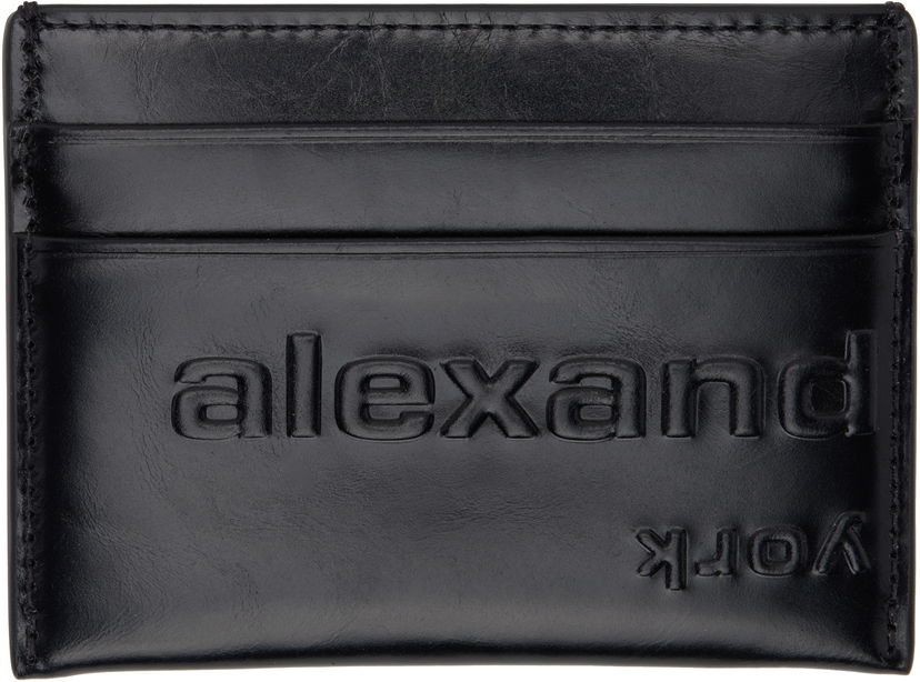 Портфейл Alexander Wang Card Case Черно | 70124W01L