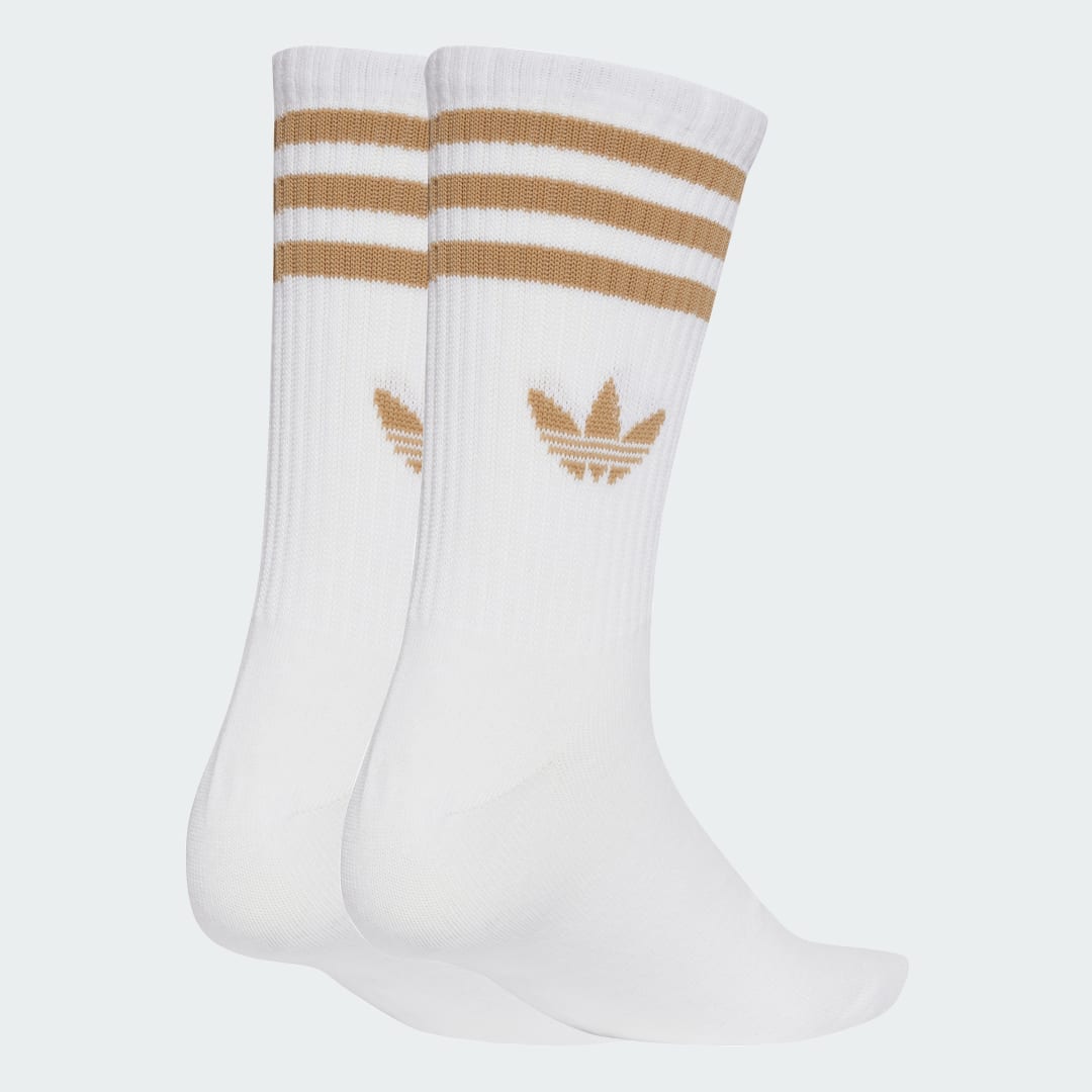 Чорапи adidas Performance 3-Stripes Crew Socks - 3 Pairs Бяло | JV7407, 0