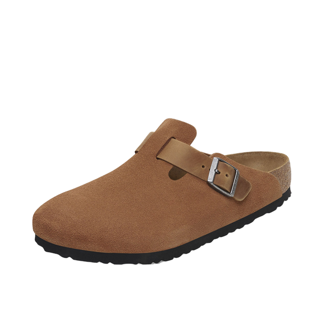 Boston BS Mixed Leather Narrow Fit Clog