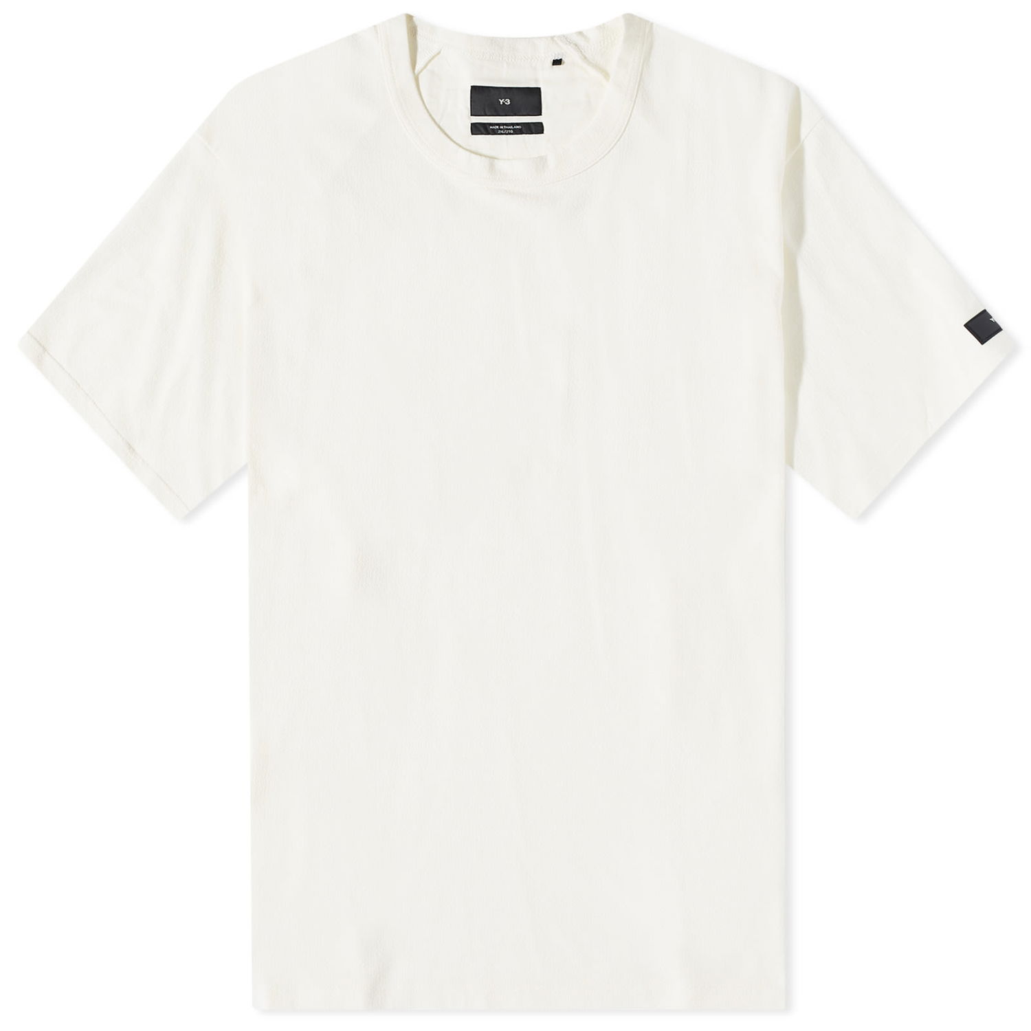 Тениска Y-3 Crepe Jersey Tee Бяло | HZ8825, 0