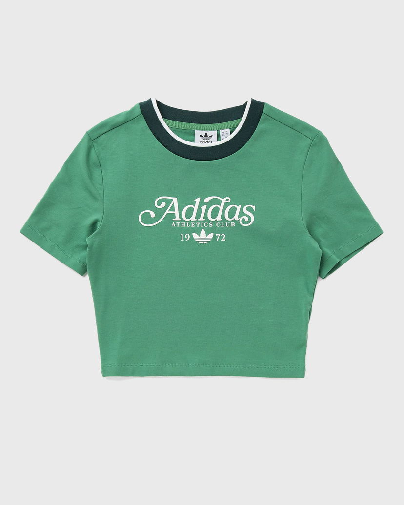 Тениска adidas Originals BABY TEE GRX W Зелено | IY5238