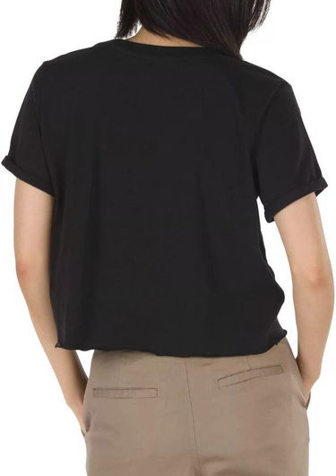 Тениска Vans WM LEILA TEE T-Shirt Черно | vn0a4cwxblk1, 1