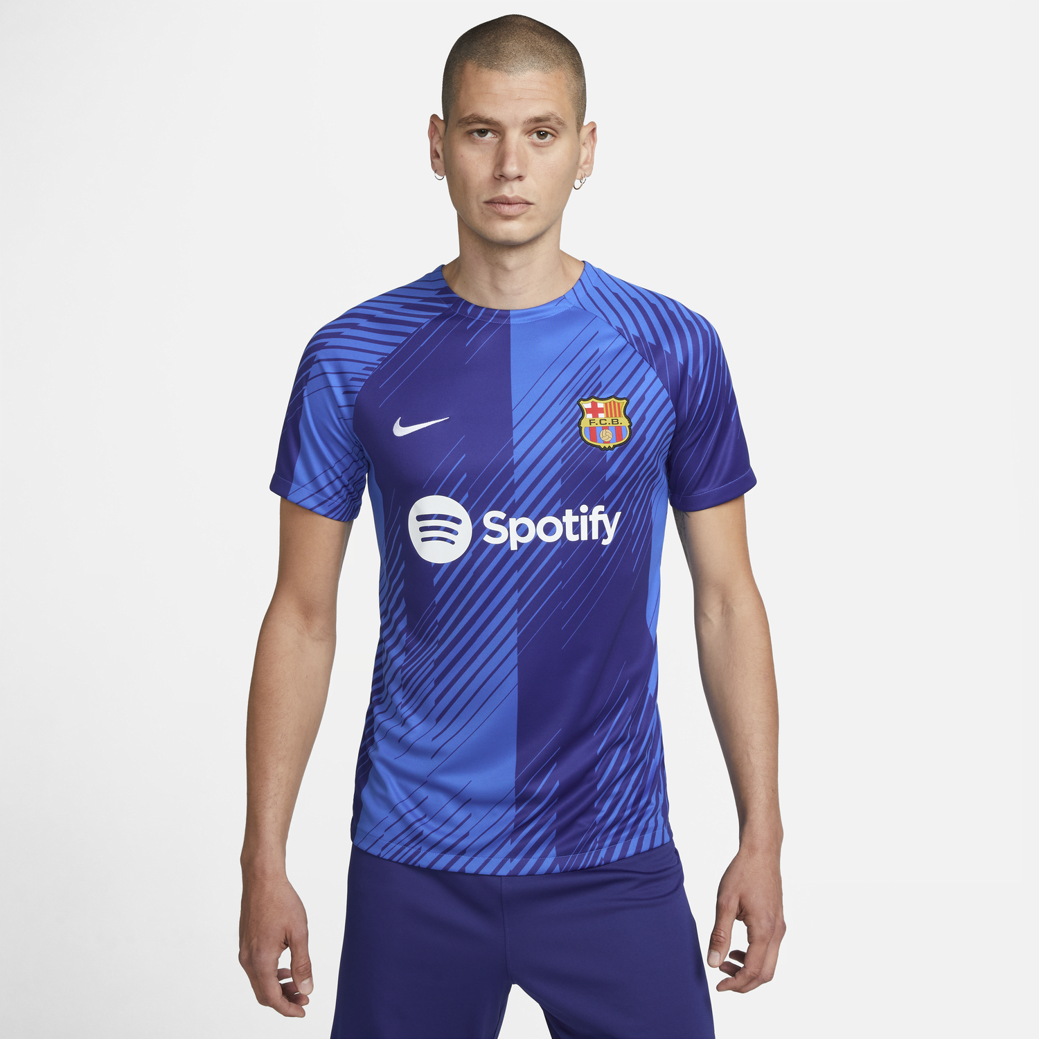 Фланелка Nike Dri-FIT FC Barcelona Academy Pro Синьо | DX3610-464, 0