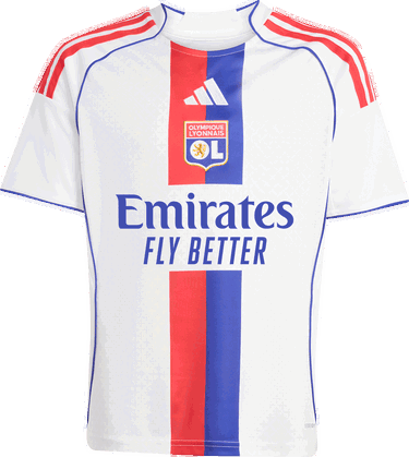 Фланелка adidas Originals Olympique Lyonnais Home Jersey 2025/26 Бяло | jl1881, 0