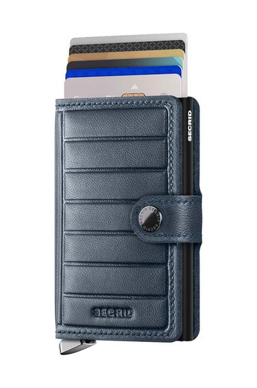 Портфейл Secrid Leather Wallet Зелено | MEl.Teal, 1